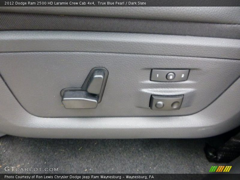 True Blue Pearl / Dark Slate 2012 Dodge Ram 2500 HD Laramie Crew Cab 4x4