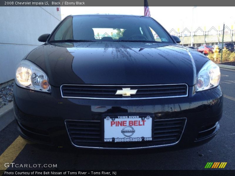 Black / Ebony Black 2008 Chevrolet Impala LS