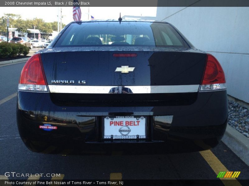 Black / Ebony Black 2008 Chevrolet Impala LS