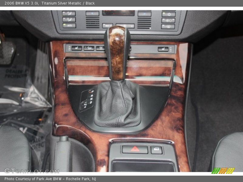 Titanium Silver Metallic / Black 2006 BMW X5 3.0i
