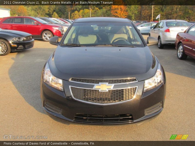 Black Granite Metallic / Jet Black/Medium Titanium 2011 Chevrolet Cruze LS