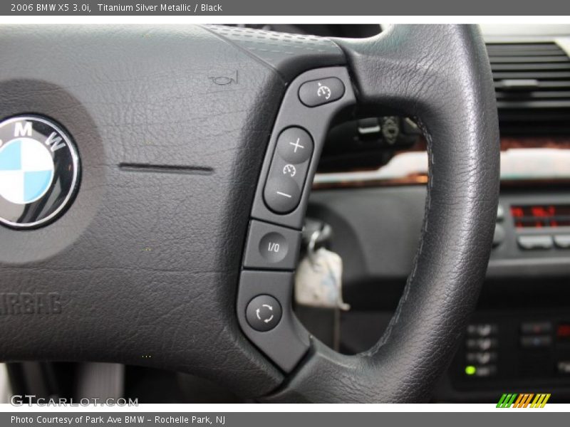 Titanium Silver Metallic / Black 2006 BMW X5 3.0i