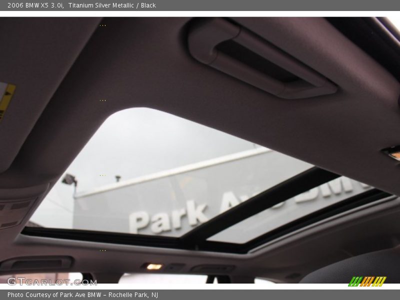 Titanium Silver Metallic / Black 2006 BMW X5 3.0i