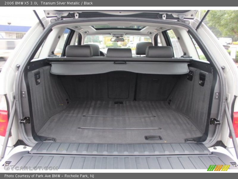 Titanium Silver Metallic / Black 2006 BMW X5 3.0i