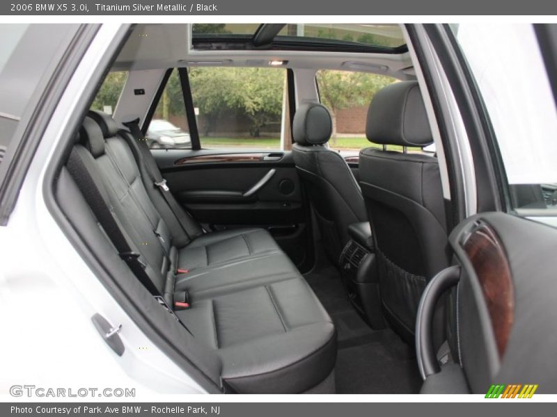 Titanium Silver Metallic / Black 2006 BMW X5 3.0i