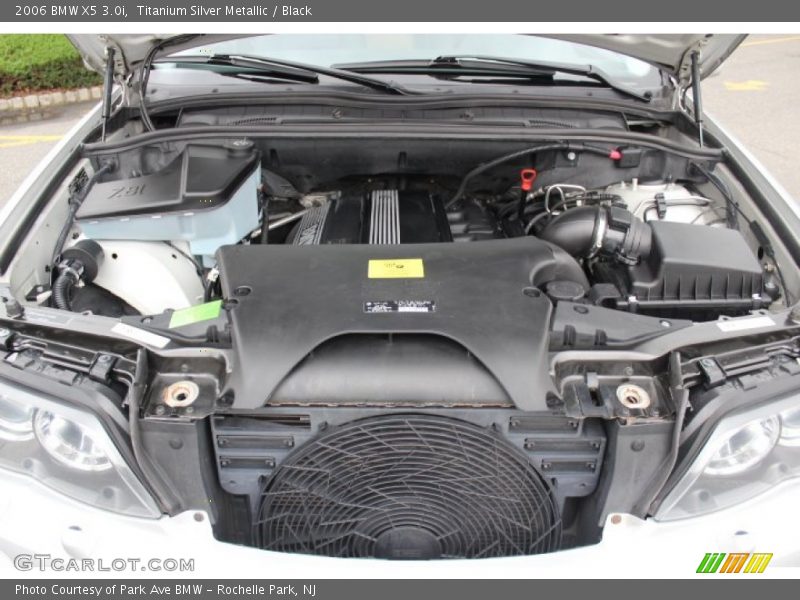 Titanium Silver Metallic / Black 2006 BMW X5 3.0i