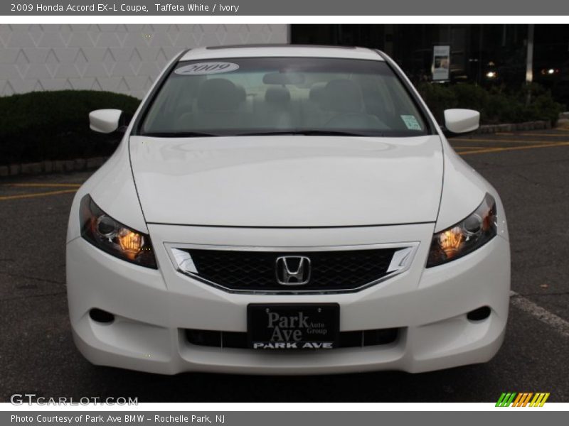 Taffeta White / Ivory 2009 Honda Accord EX-L Coupe