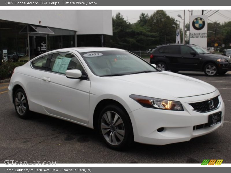 Taffeta White / Ivory 2009 Honda Accord EX-L Coupe
