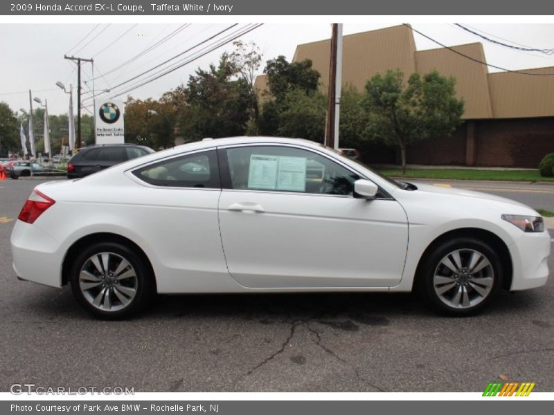 Taffeta White / Ivory 2009 Honda Accord EX-L Coupe