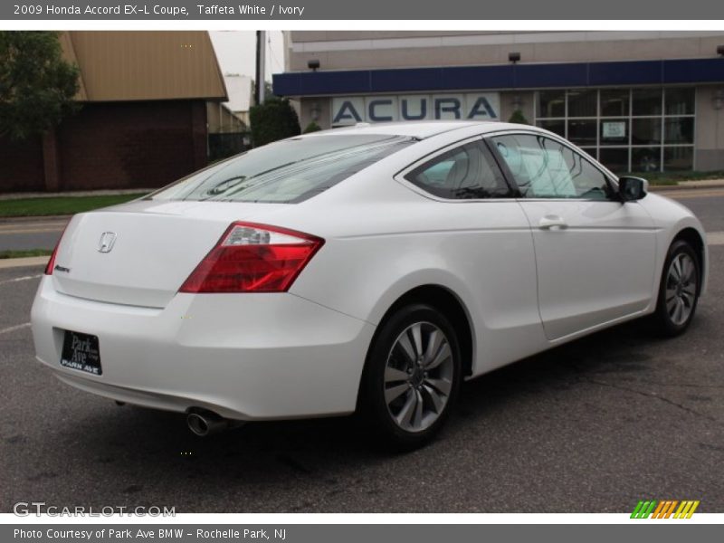 Taffeta White / Ivory 2009 Honda Accord EX-L Coupe