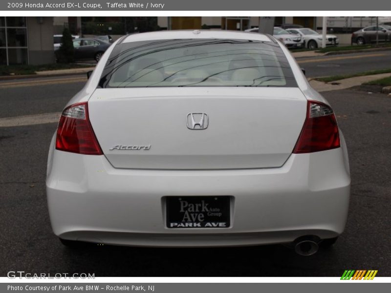 Taffeta White / Ivory 2009 Honda Accord EX-L Coupe