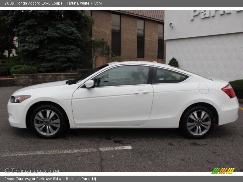 Taffeta White / Ivory 2009 Honda Accord EX-L Coupe
