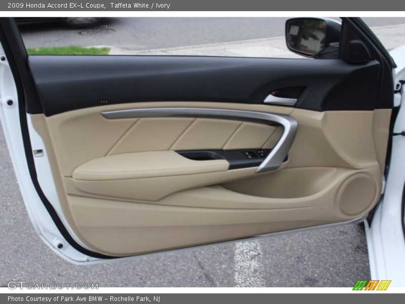 Taffeta White / Ivory 2009 Honda Accord EX-L Coupe