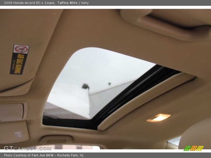 Taffeta White / Ivory 2009 Honda Accord EX-L Coupe