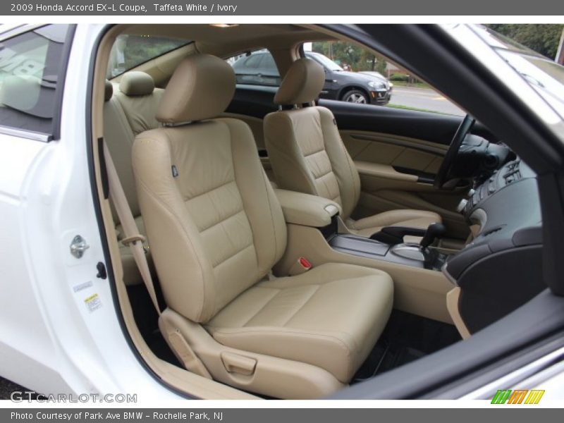 Taffeta White / Ivory 2009 Honda Accord EX-L Coupe