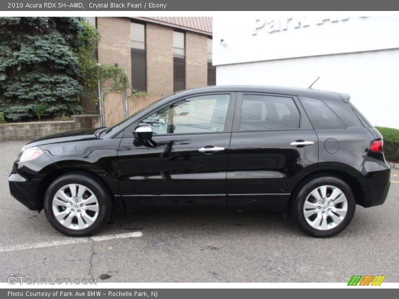 Crystal Black Pearl / Ebony 2010 Acura RDX SH-AWD