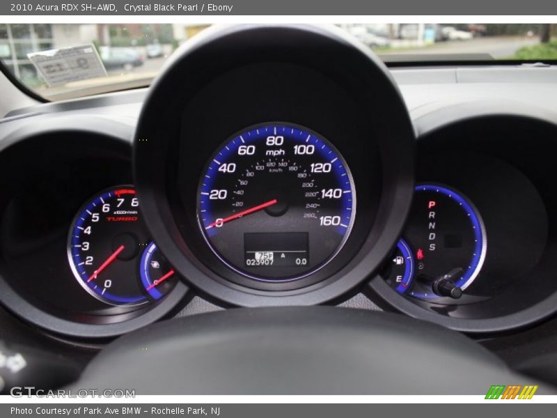 Crystal Black Pearl / Ebony 2010 Acura RDX SH-AWD