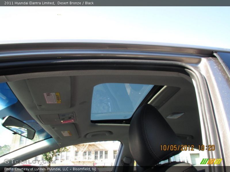 Desert Bronze / Black 2011 Hyundai Elantra Limited