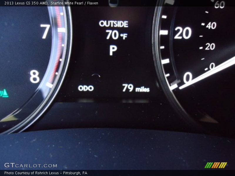 Starfire White Pearl / Flaxen 2013 Lexus GS 350 AWD