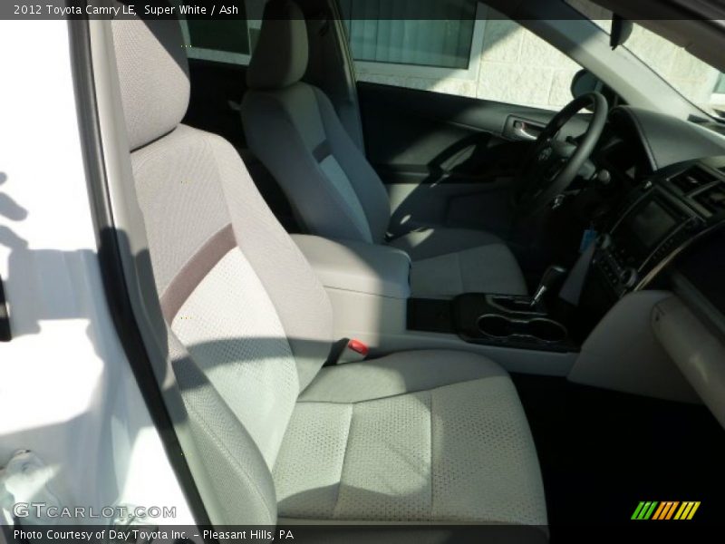 Super White / Ash 2012 Toyota Camry LE