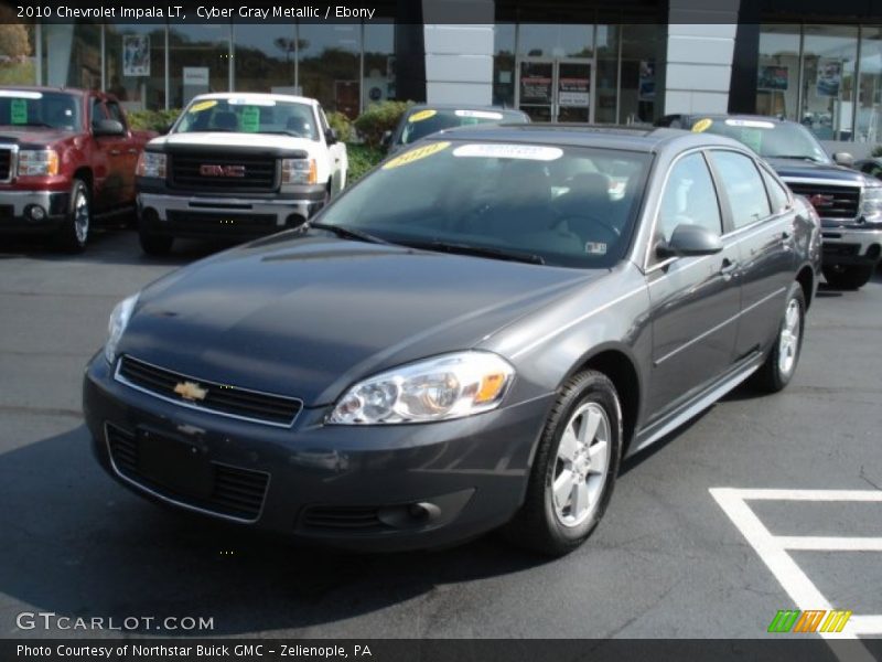 Cyber Gray Metallic / Ebony 2010 Chevrolet Impala LT