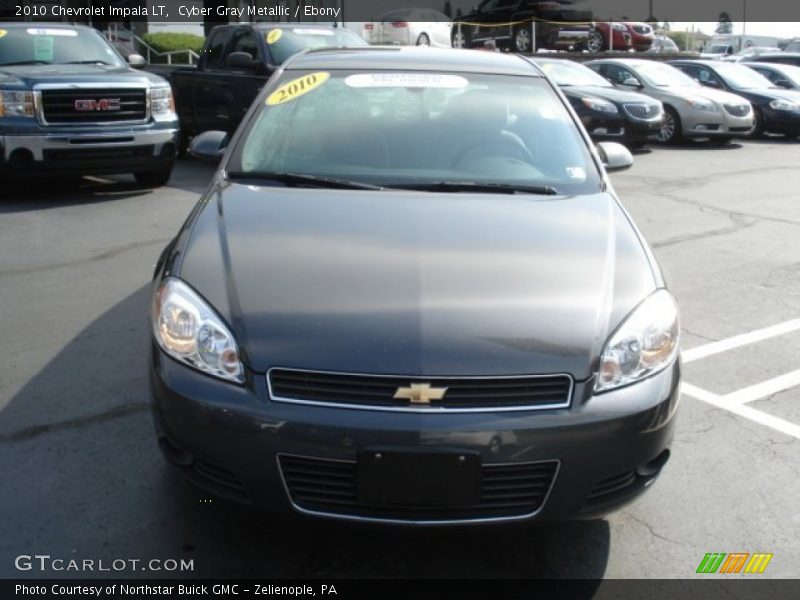 Cyber Gray Metallic / Ebony 2010 Chevrolet Impala LT