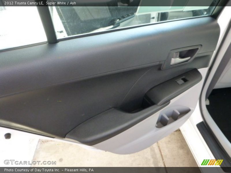 Super White / Ash 2012 Toyota Camry LE