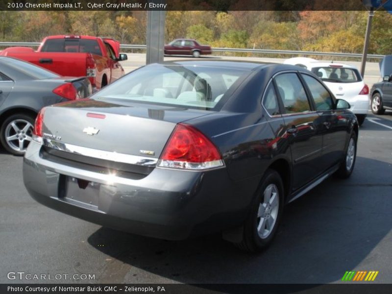 Cyber Gray Metallic / Ebony 2010 Chevrolet Impala LT