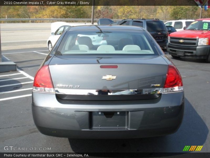 Cyber Gray Metallic / Ebony 2010 Chevrolet Impala LT