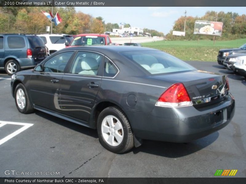 Cyber Gray Metallic / Ebony 2010 Chevrolet Impala LT
