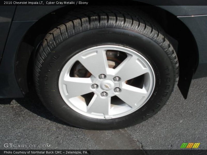 Cyber Gray Metallic / Ebony 2010 Chevrolet Impala LT