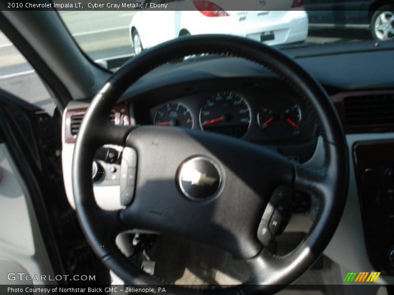 Cyber Gray Metallic / Ebony 2010 Chevrolet Impala LT