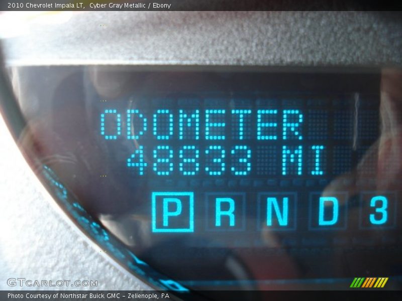 Cyber Gray Metallic / Ebony 2010 Chevrolet Impala LT