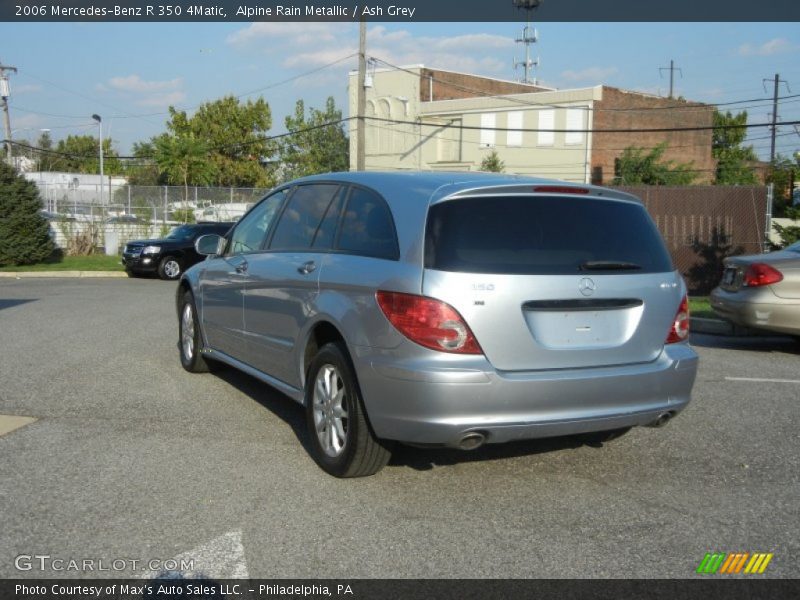 Alpine Rain Metallic / Ash Grey 2006 Mercedes-Benz R 350 4Matic