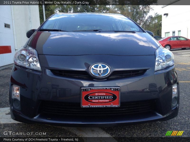 Winter Gray Metallic / Dark Gray 2011 Toyota Prius Hybrid II