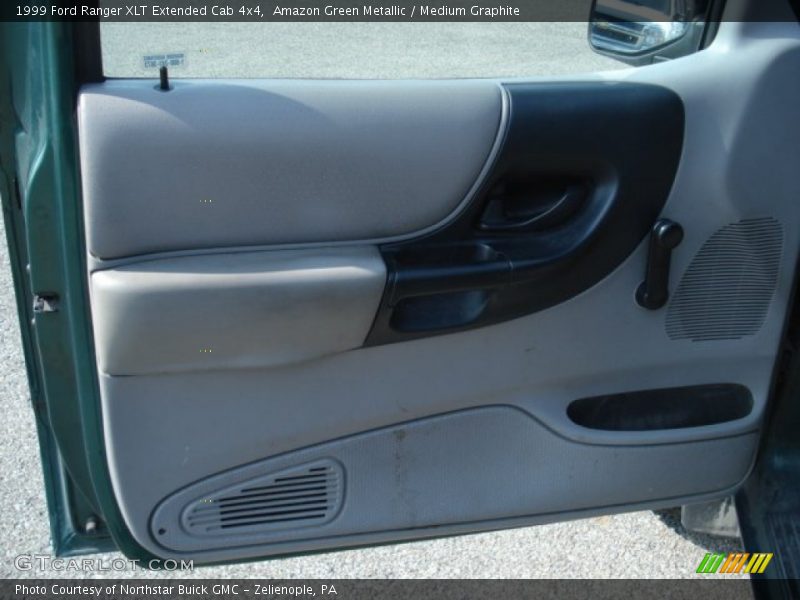 Amazon Green Metallic / Medium Graphite 1999 Ford Ranger XLT Extended Cab 4x4