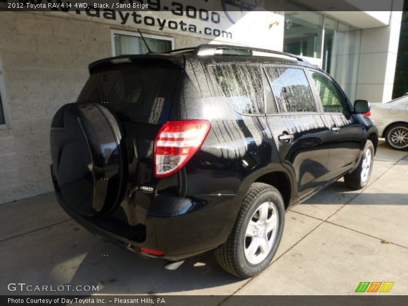 Black / Sand Beige 2012 Toyota RAV4 I4 4WD