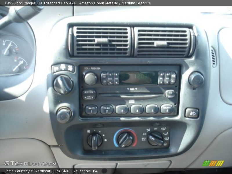 Amazon Green Metallic / Medium Graphite 1999 Ford Ranger XLT Extended Cab 4x4
