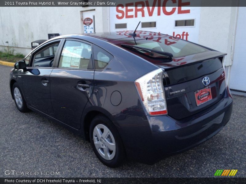 Winter Gray Metallic / Dark Gray 2011 Toyota Prius Hybrid II