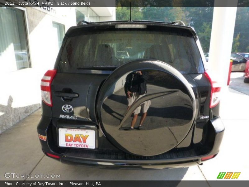 Black / Sand Beige 2012 Toyota RAV4 I4 4WD