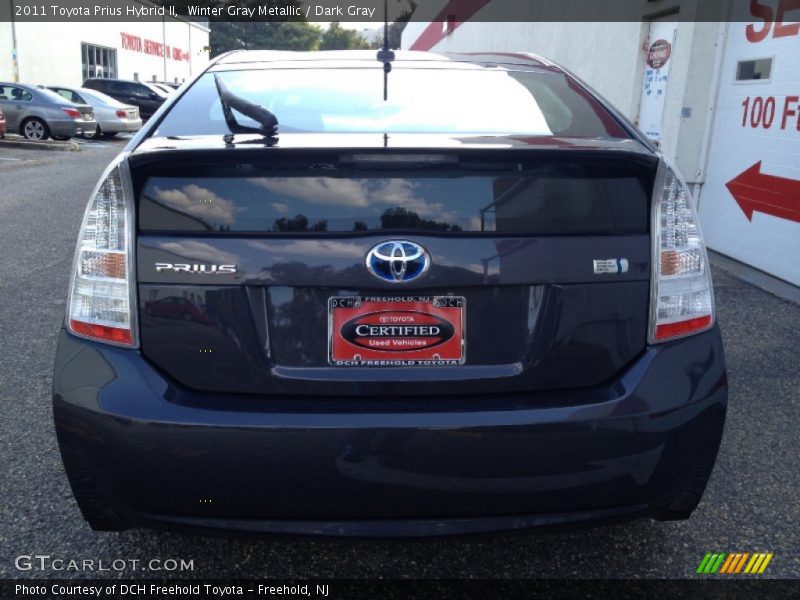 Winter Gray Metallic / Dark Gray 2011 Toyota Prius Hybrid II