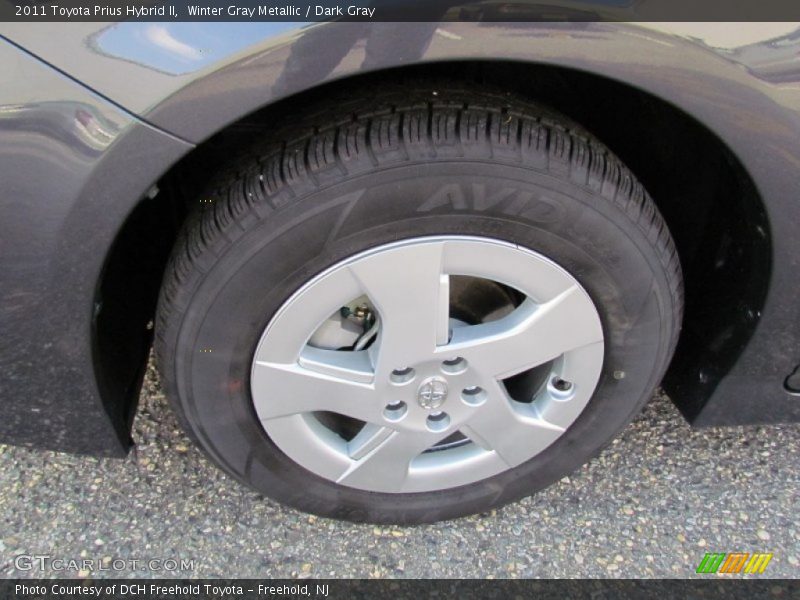 Winter Gray Metallic / Dark Gray 2011 Toyota Prius Hybrid II