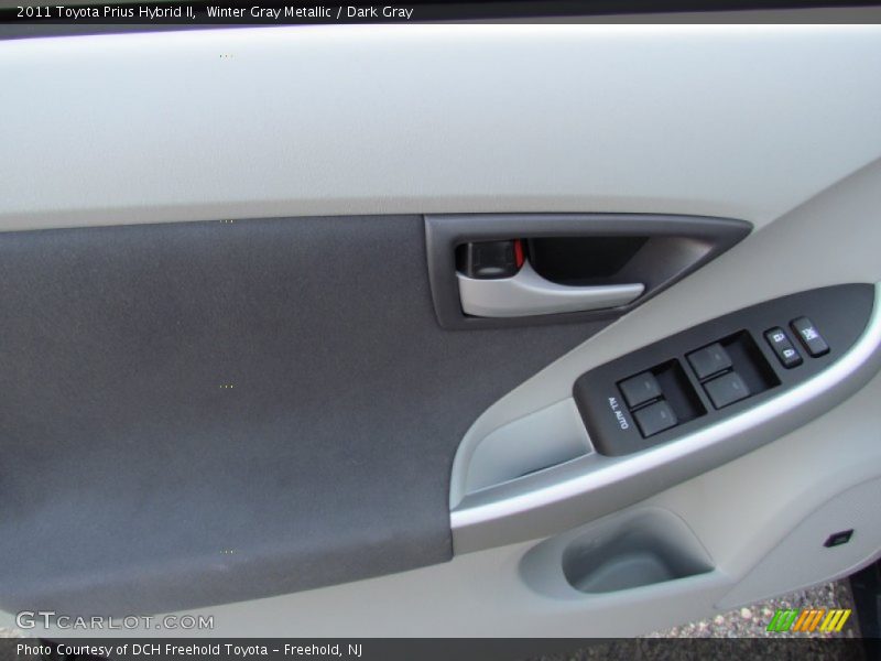 Winter Gray Metallic / Dark Gray 2011 Toyota Prius Hybrid II