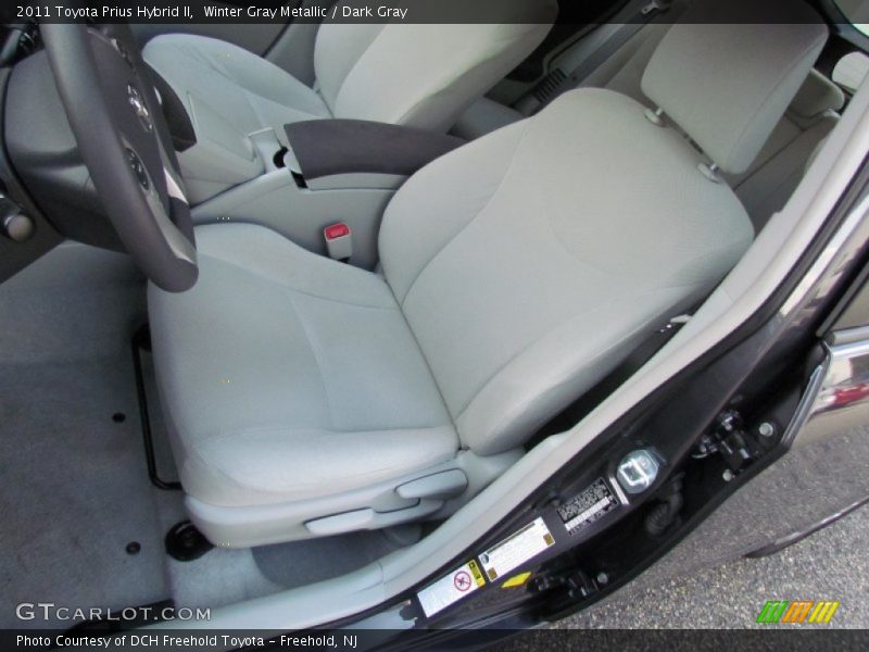 Winter Gray Metallic / Dark Gray 2011 Toyota Prius Hybrid II