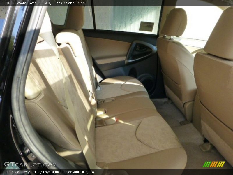 Black / Sand Beige 2012 Toyota RAV4 I4 4WD