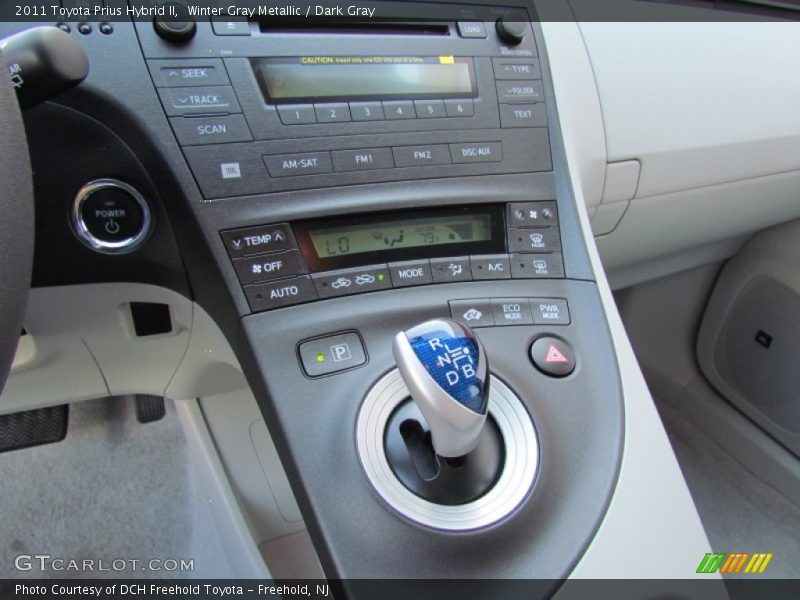 Winter Gray Metallic / Dark Gray 2011 Toyota Prius Hybrid II