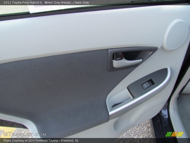 Winter Gray Metallic / Dark Gray 2011 Toyota Prius Hybrid II