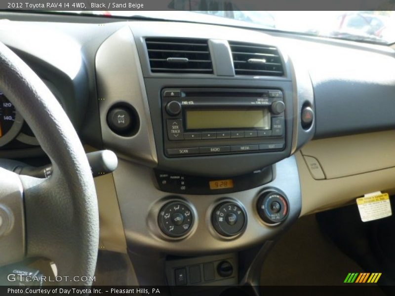 Black / Sand Beige 2012 Toyota RAV4 I4 4WD