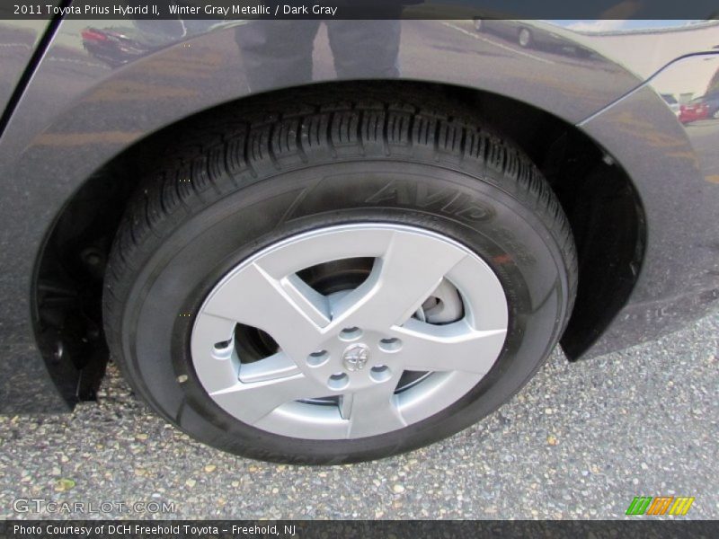 Winter Gray Metallic / Dark Gray 2011 Toyota Prius Hybrid II