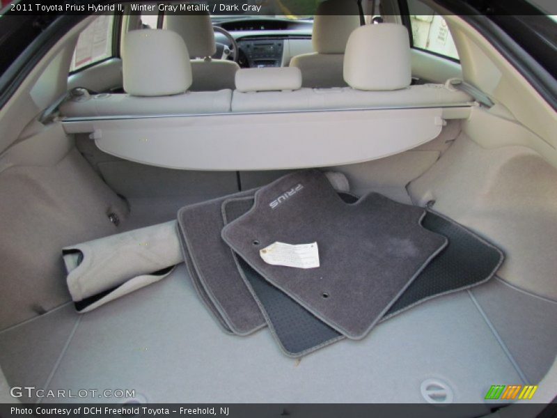 Winter Gray Metallic / Dark Gray 2011 Toyota Prius Hybrid II